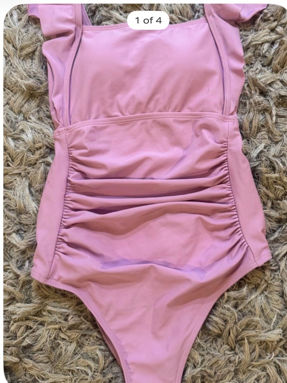 Pink Women Swim One Piece